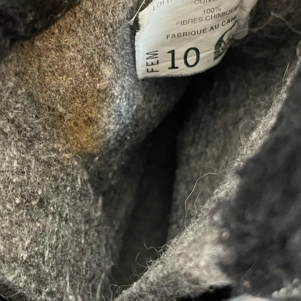 ‎Sorel all black snow boots